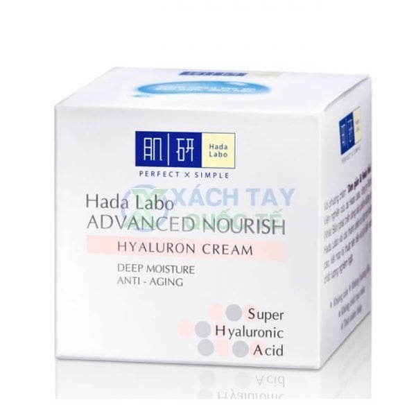 Kem dưỡng ẩm Hada Labo ADVANCED NOURISH Hyaluron Cream Xách Tay Quốc Tế