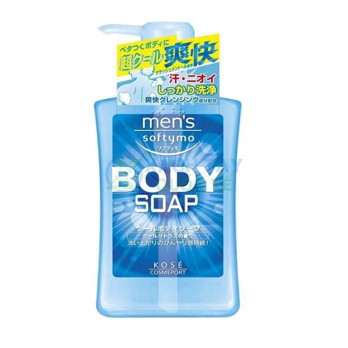 Sữa tắm Kose Softymo Men's Body Soap 550ml (Nam)