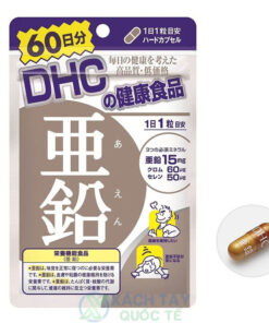 Viên uống bổ sung kẽm DHC Zinc Nhật Bản
