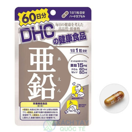 Viên uống bổ sung kẽm DHC Zinc Nhật Bản