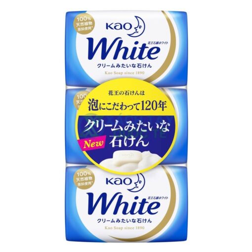Xà phòng tắm Kao White Soap Nhật Bản Hương sữa
