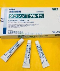 Kem trị mụn Dalacin T Gel 1% xách tay Nhật Bản
