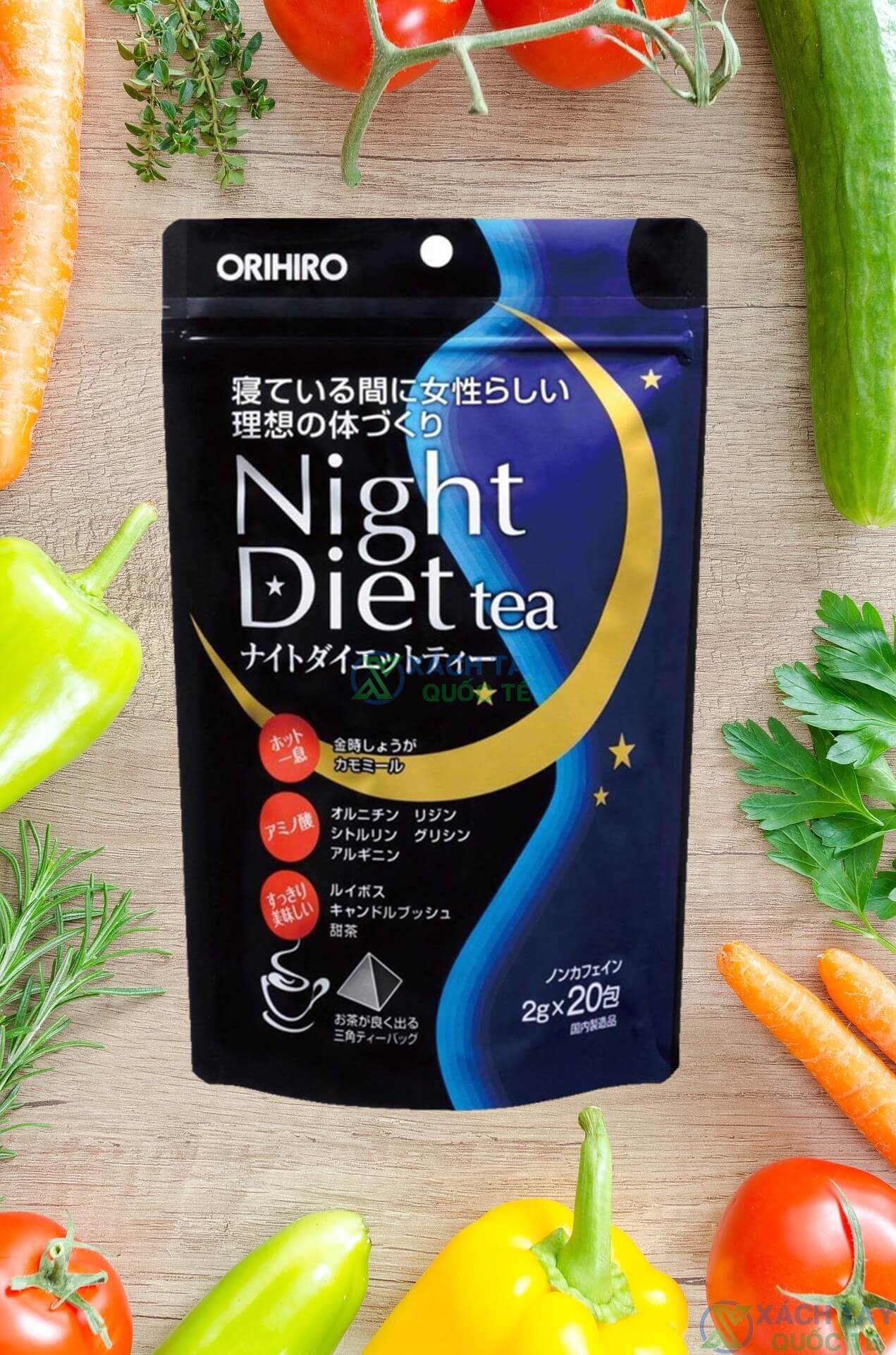 Trà giảm cân Orihiro Night Diet Tea Japan