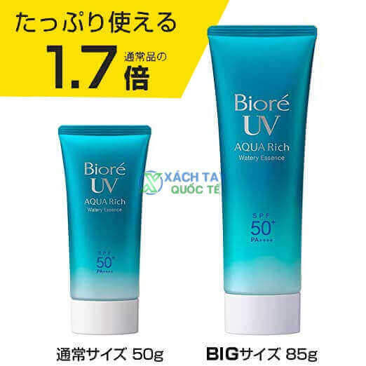 Kem chống nắng Biore UV Aqua Rich Watery Essence 50g và 85g
