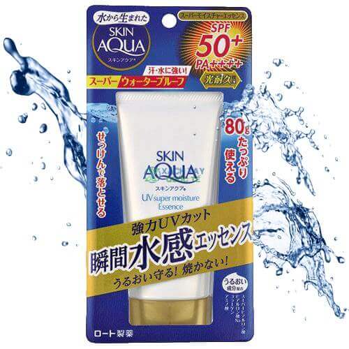 Kem chống nắng Rohto Skin Aqua UV Super Moisture Essense