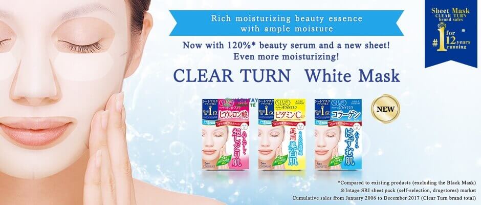 Mặt nạ Kose Cosmeport Clear Turn White Mask