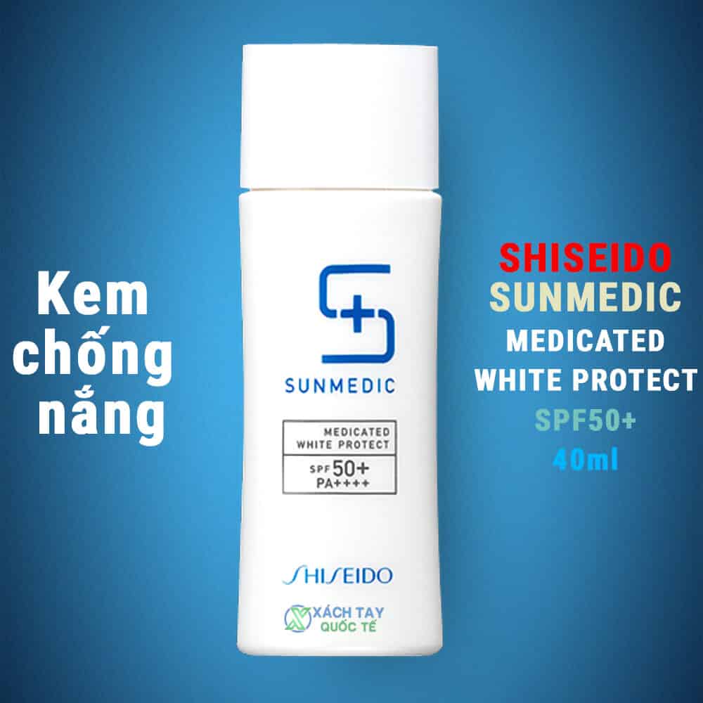 Kem chống nắng Shiseido Sunmedic UV Medicated White Protect